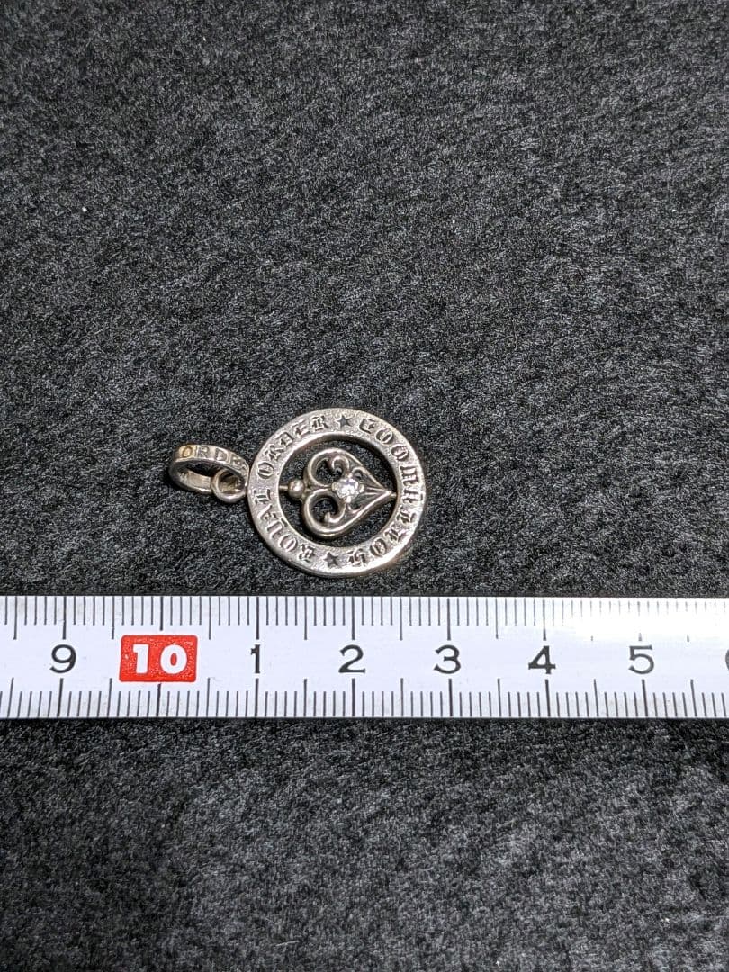 ロイヤルオーダー　シルバーハートペンダント　925