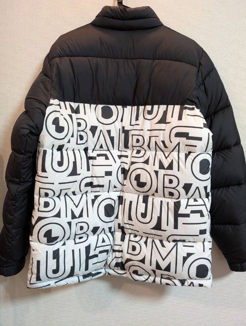 Columbia ジャケット コート ロゴプリント 白黒 コロンビア