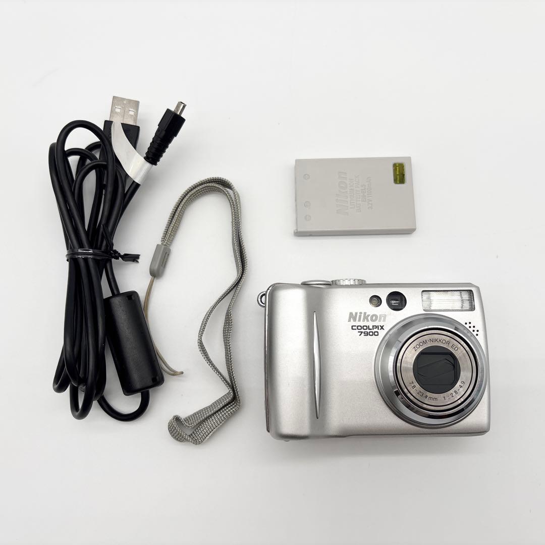 【動作品】Nikon COOLPIX 7900 コンデジ レトロカメラ 平成