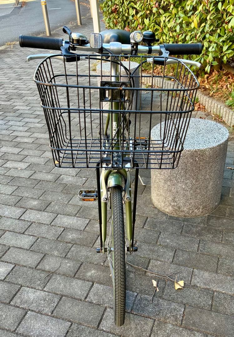 アサヒサイクル ミニベロ マットグリーンSCH206 20インチ　　東京