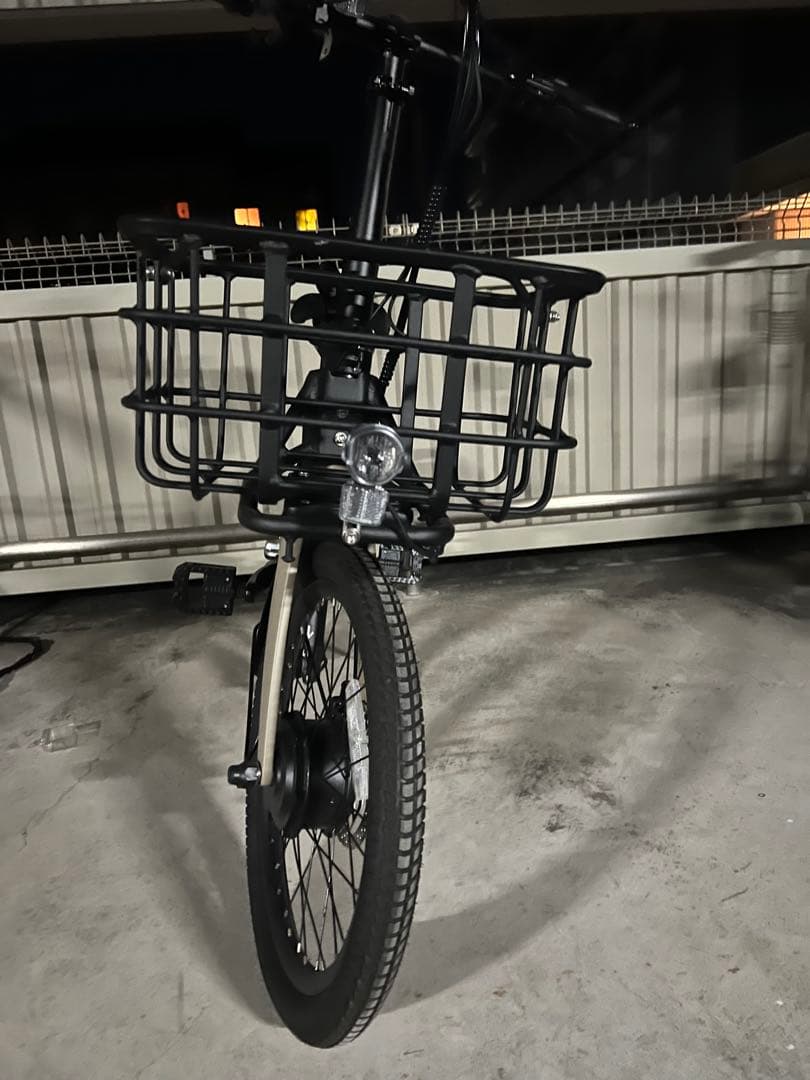 VELMO PANORAMA ベージュ　電動アシスト自転車　折りたたみ式