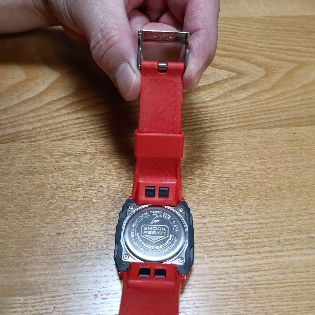 CASIO G-SHOCK G-8100 レッド