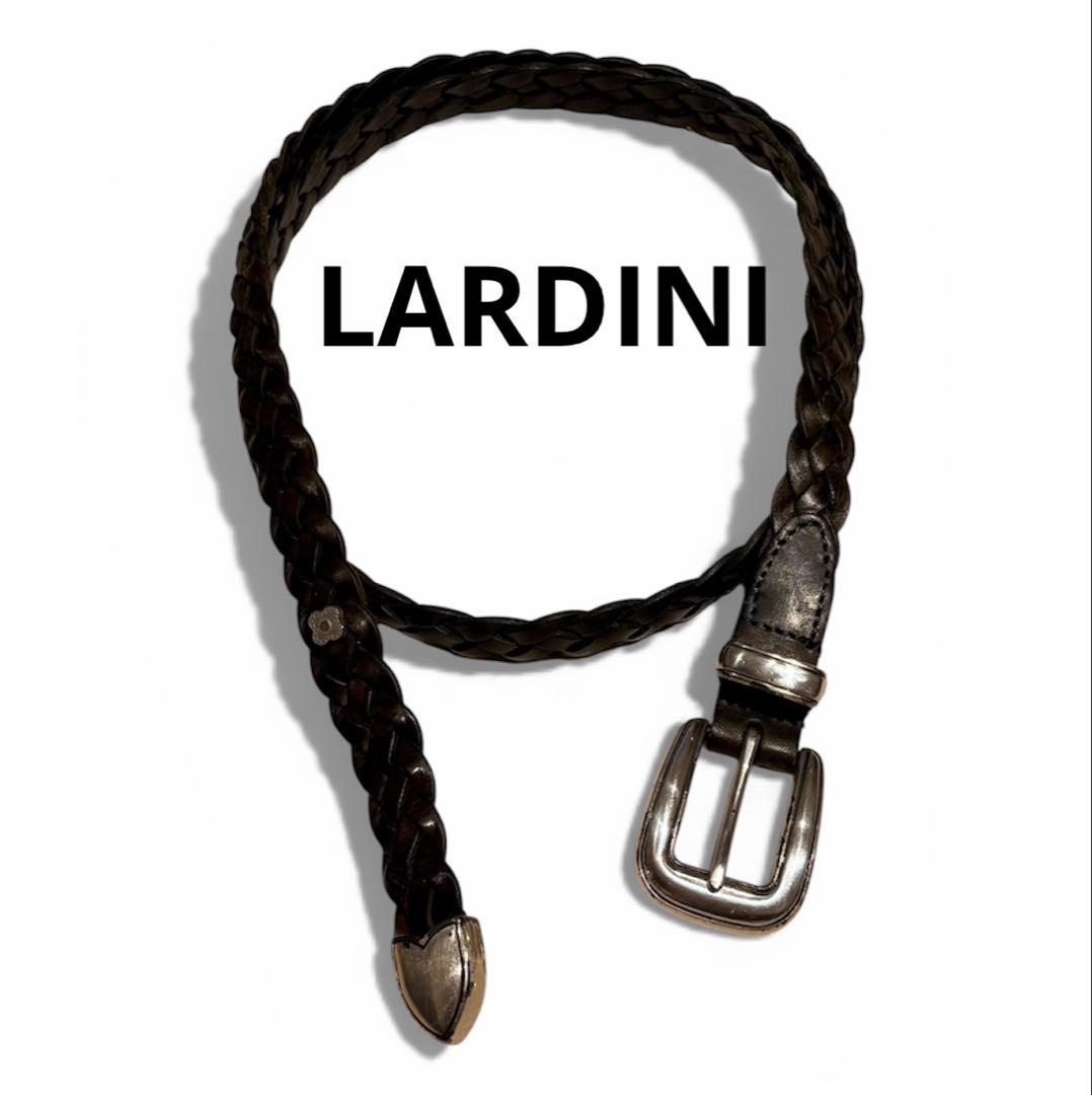 イタリア製LARDINI (ラルディーニ) メッシュ レザーベルト