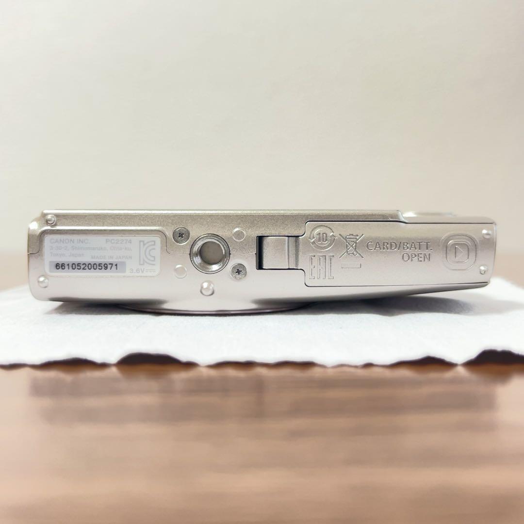 【美品】 Canon IXY650 純正バッテリー 新品充電器 ケース等付き