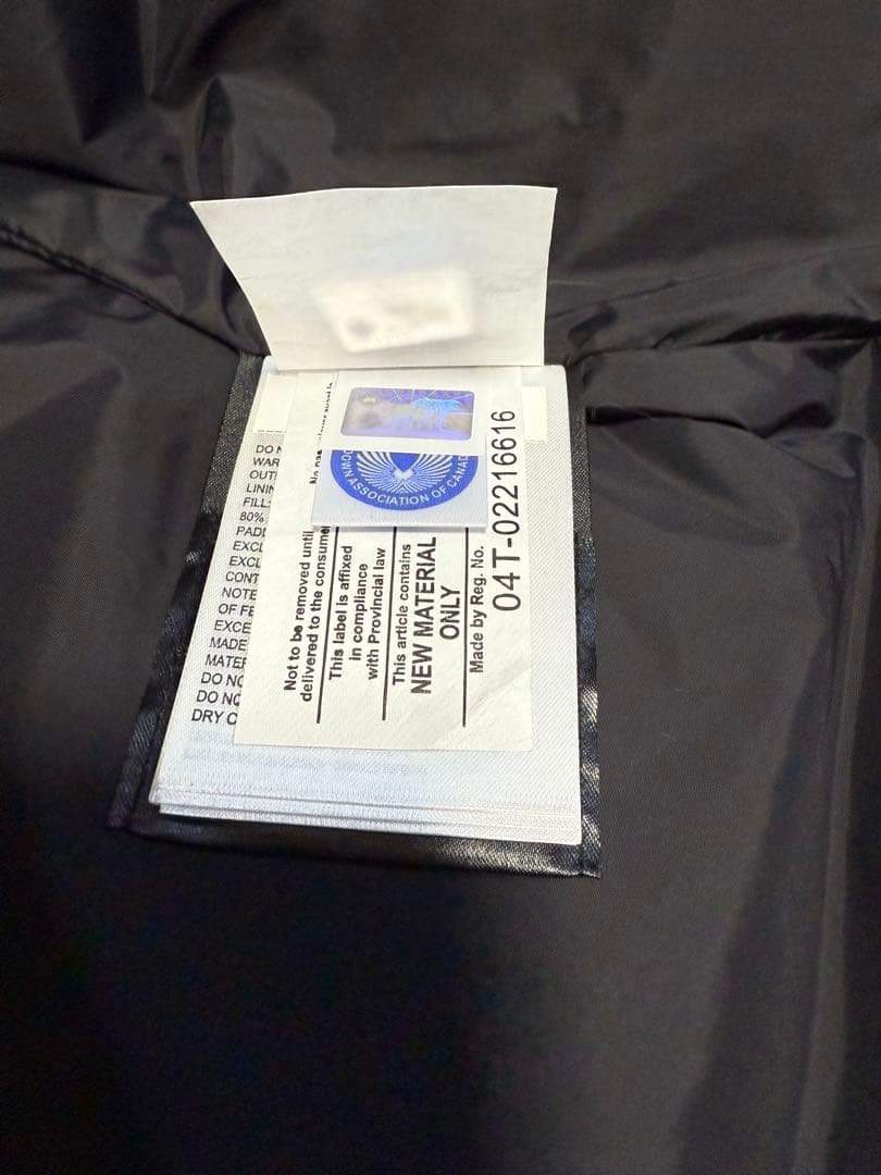 フージンさま専用　カナダグース   ダウンベスト ネイビー