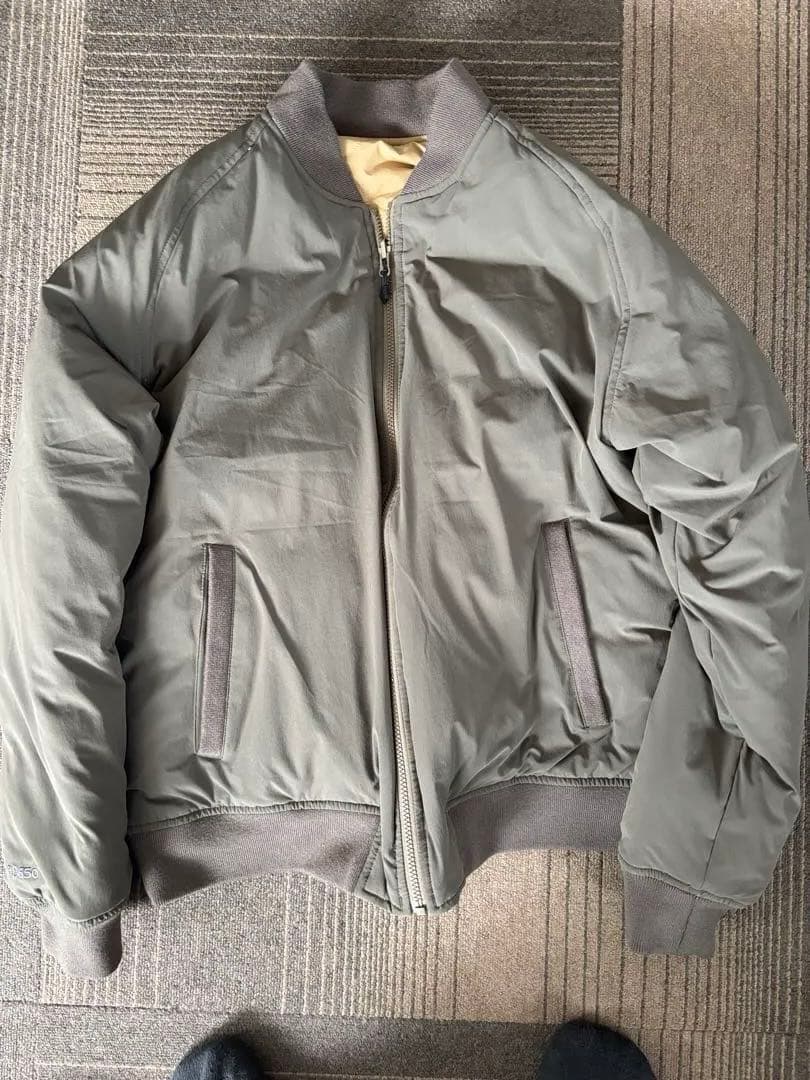 エディーバウアー 650フィル ダウンジャケット リバーシブル L