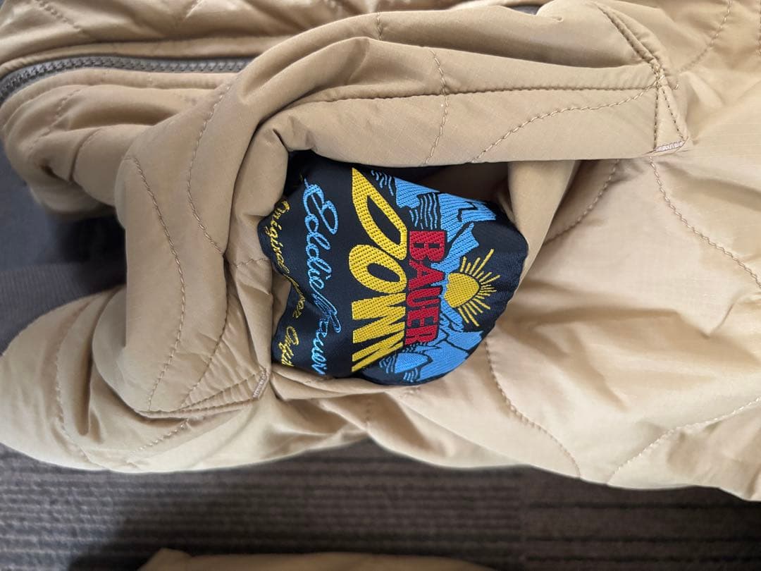 エディーバウアー 650フィル ダウンジャケット リバーシブル L