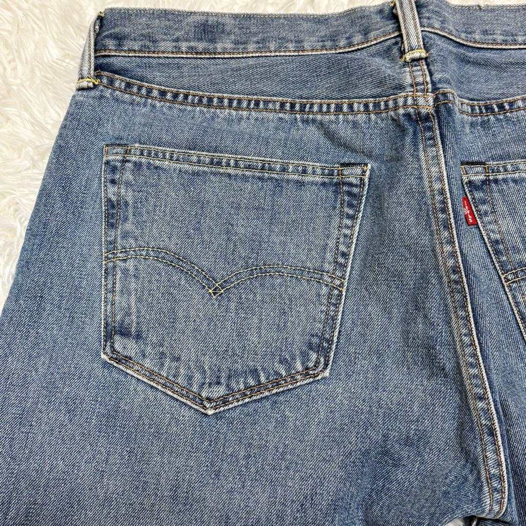 Levi’s 501 ホワイトオーク W36 ビッグサイズ ライトブルー