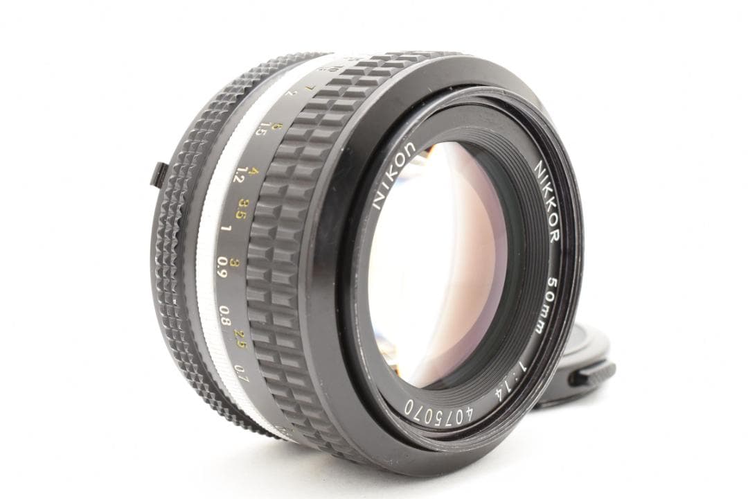 美品 NIKON AI NIKKOR 50mm F1.4 MF レンズ　B351