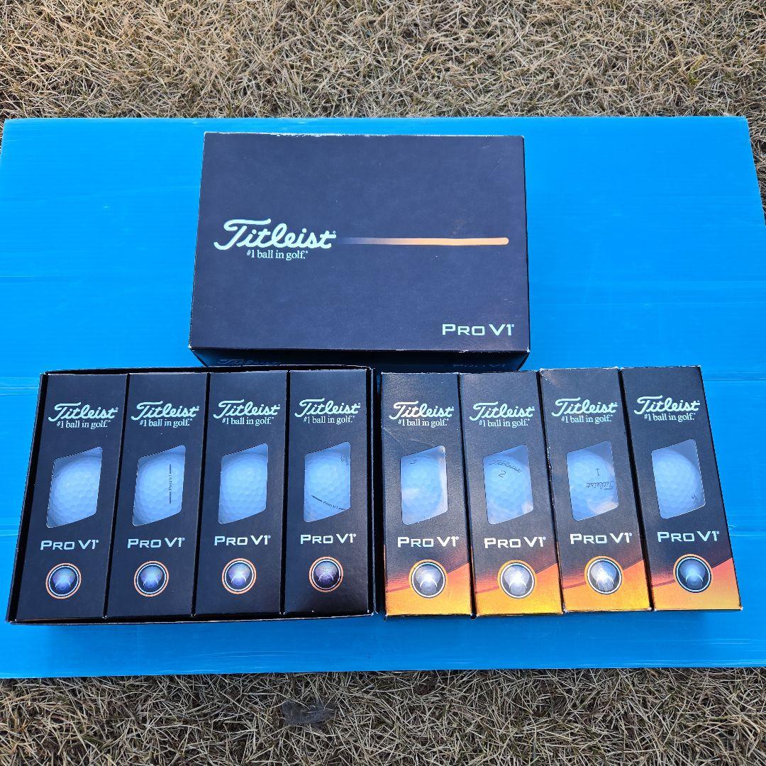 Titleist Pro V1 ゴルフボール 2ダース　24個