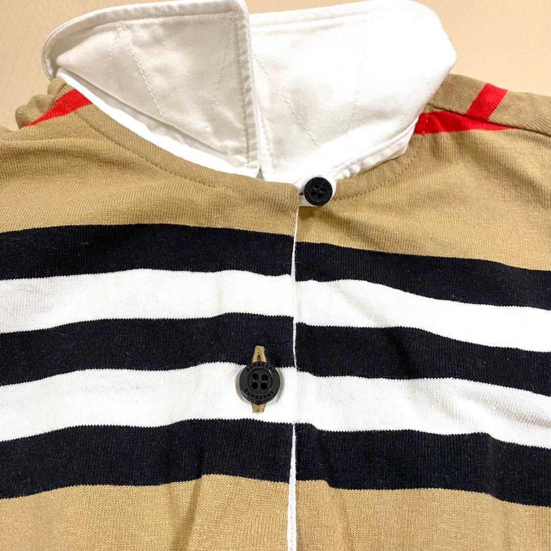 BURBERRY バーバリー　アイコンストライプ　ポロワンピース4Y 104