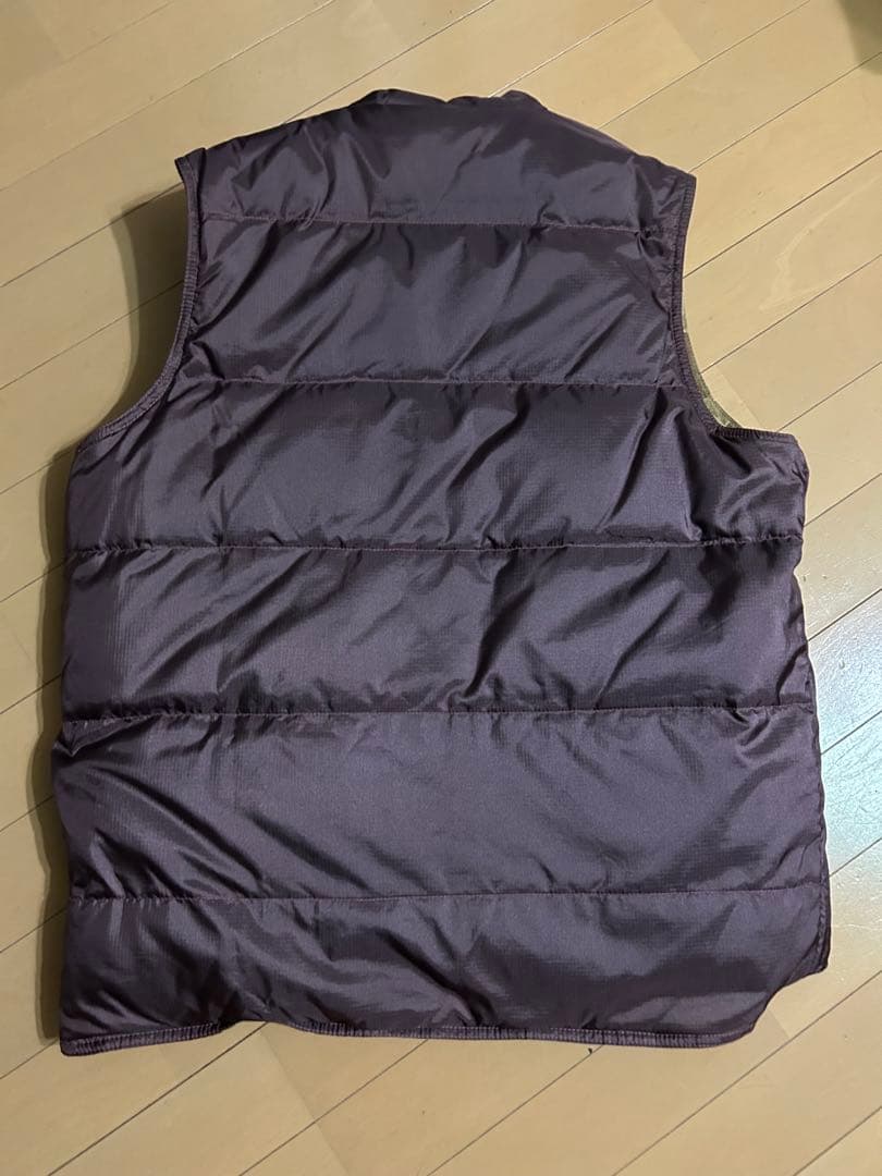 STUSSY リバーシブル　ダウンベスト