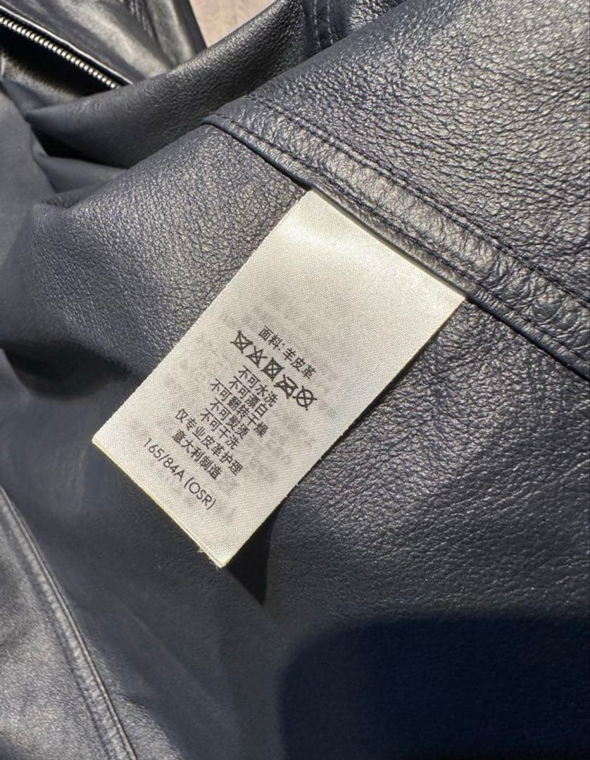 専用！定価約30万円【赤字覚悟】dunhill レザー ジャケット 黒