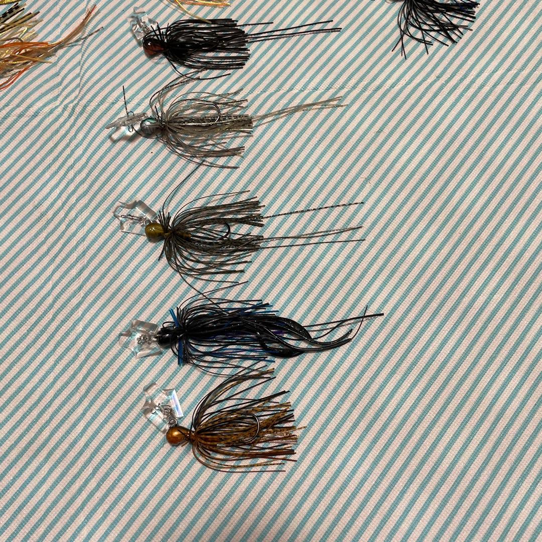 今日から値下げ［バス釣り引退セット］スピナーベイト、バズベイト、ブレードジグ