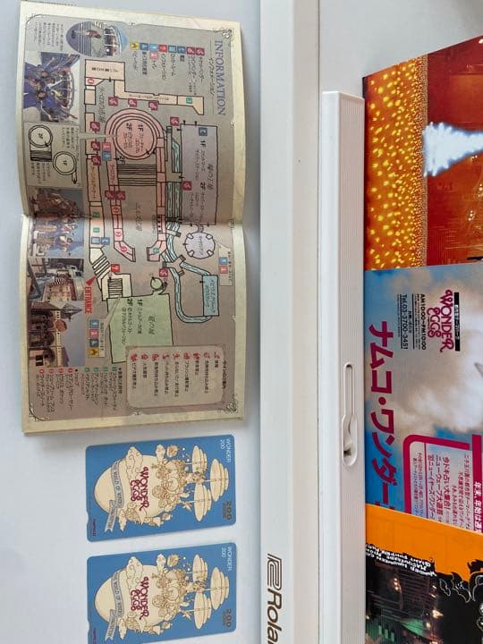 ナムコワンダーエッグ　フライヤー他