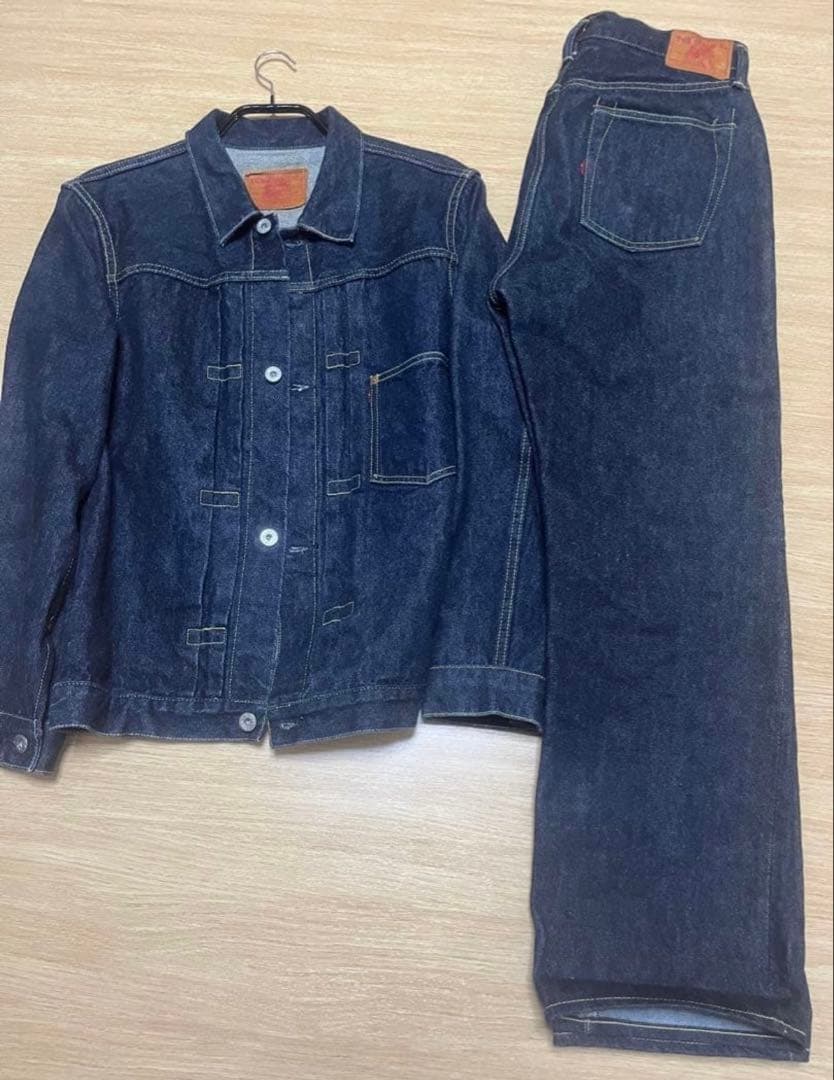TCB 大戦モデル　ジャケット40 デニム33 セットアップ