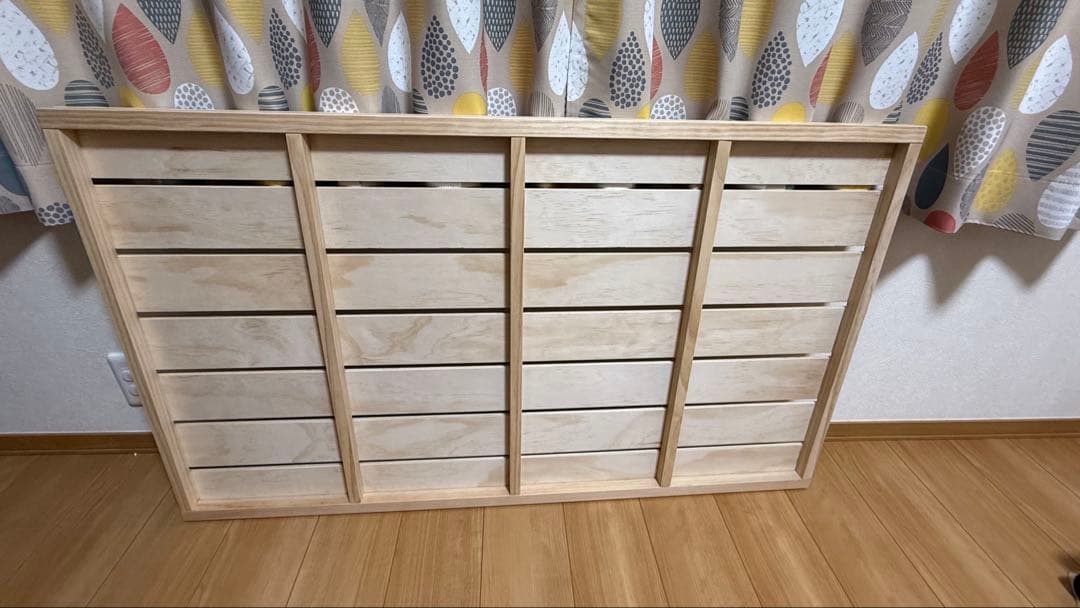 yamatoya トール　Wオープンベビーベッド　ナチュラル