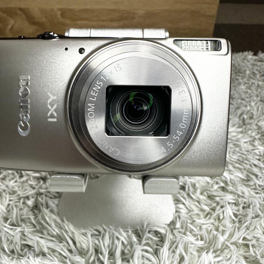 【極美品】Canon IXY 650 シルバー コンパクトデジタルカメラ