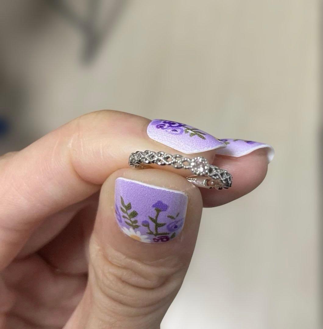 【売約済】天然ピンクダイヤモンド　10K リング