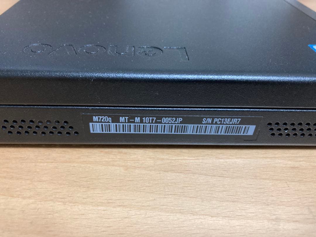 Windowsデスクトップ Lenovo ThinkCentre M720q