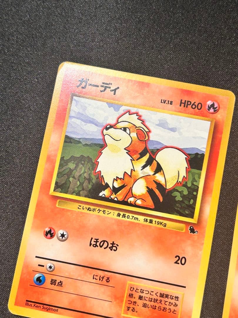 旧裏ウインディ ガーディ No.059 58イントロパック 32 1 26