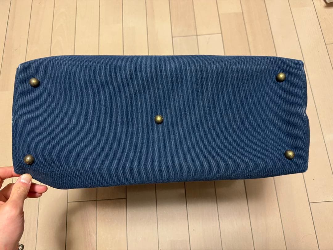 【UNDER CANVAS】横型トートバッグ 倉敷帆布【タケヤリ 2号帆布】