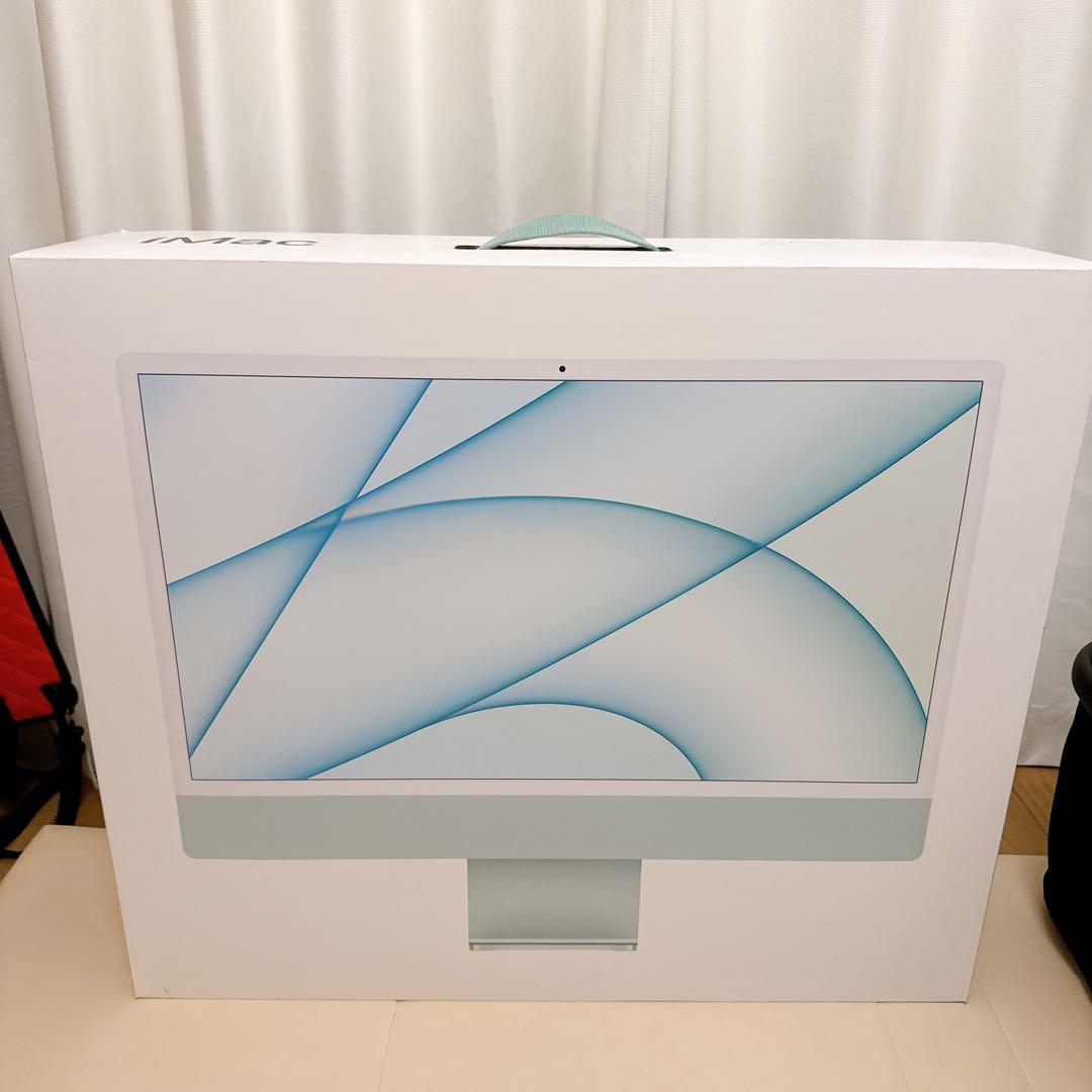 超美品◎iMac M1 24インチ 8GB 512GB グリーン セット