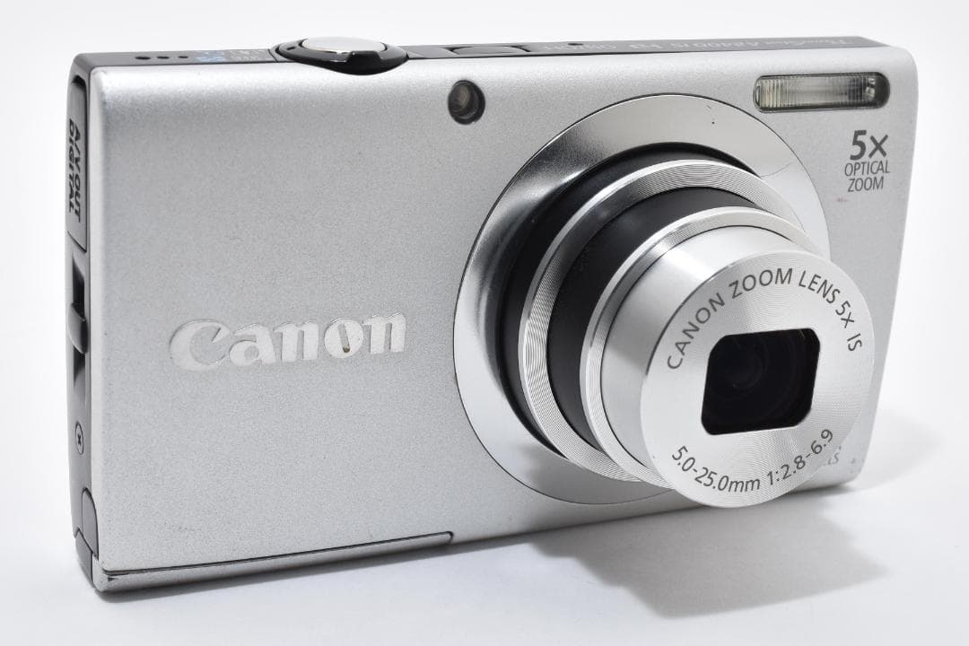 Canon PowerShot A2400 コンパクトデジタルカメラ シルバー