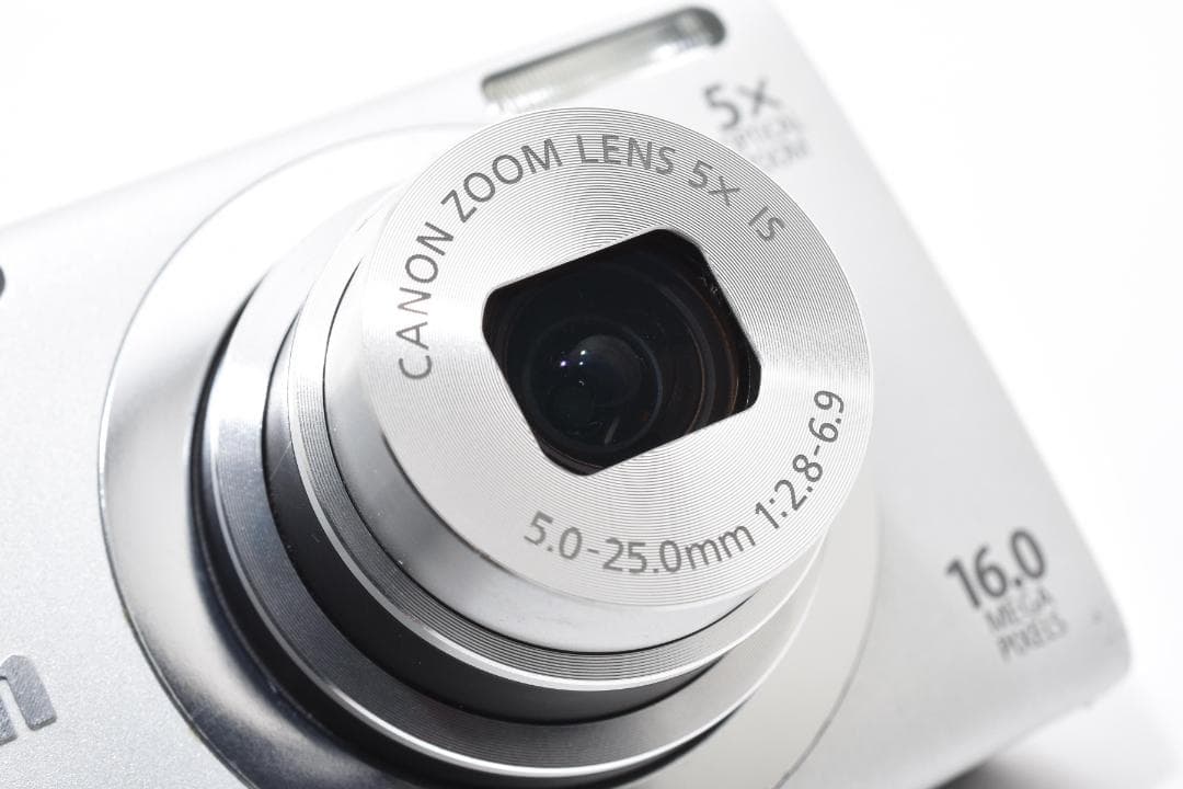 Canon PowerShot A2400 コンパクトデジタルカメラ シルバー