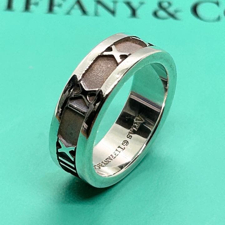 TIFFANY & Co. ティファニー アトラス リング 11号 シルバー