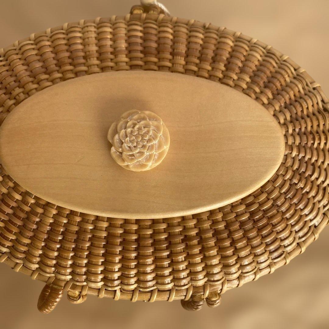 蓋付き　ナンタケットバスケット