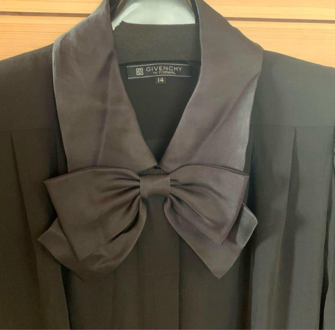 【最終値下げ】vintage ジバンシー ワンピース フォーマル XL 黒