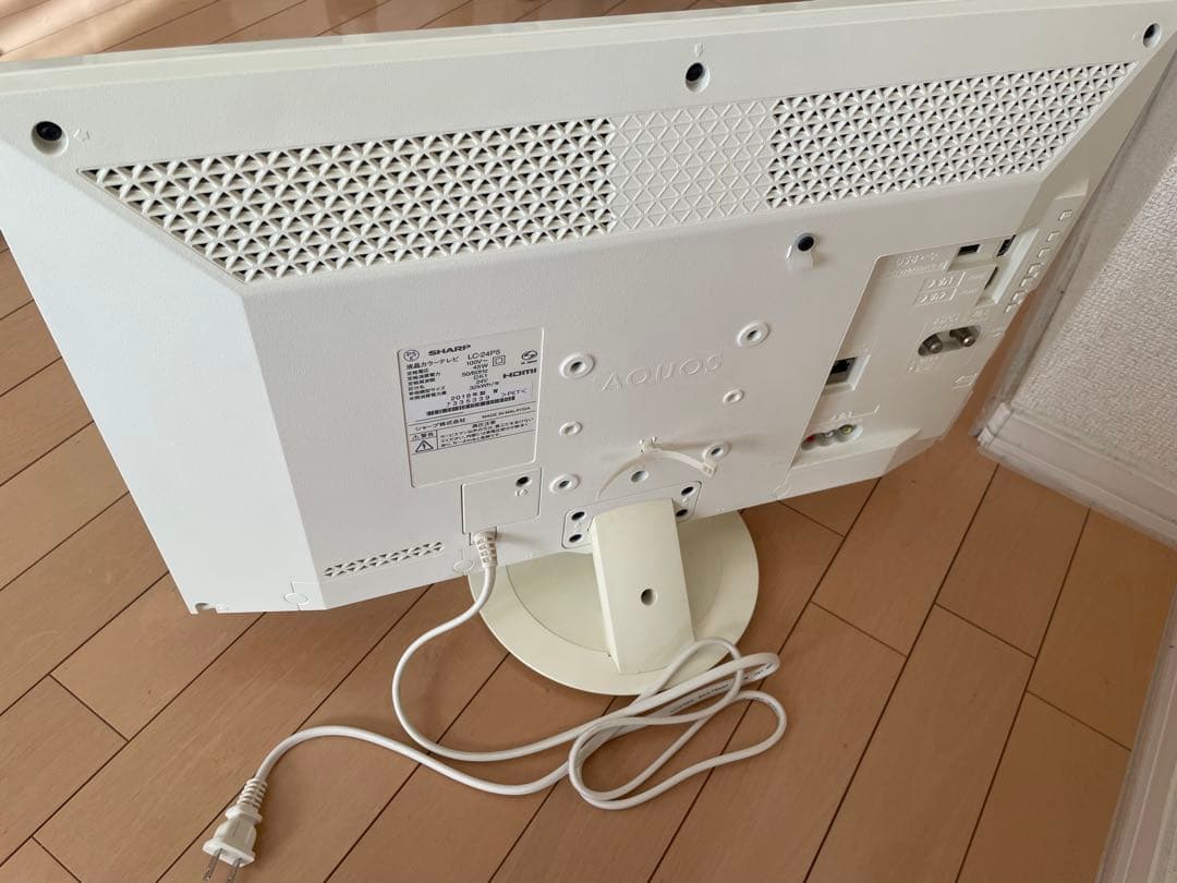 2018年製/SHARP AQUOS /LC-24P5-W/ホワイト