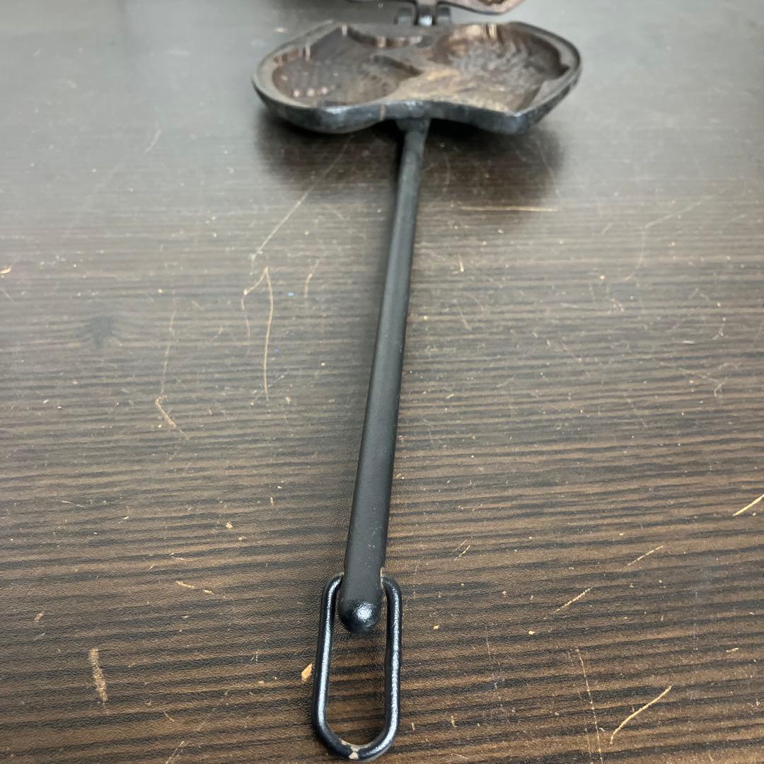 たい焼き器 二丁焼き たいやき 鯛焼き 昭和レトロ