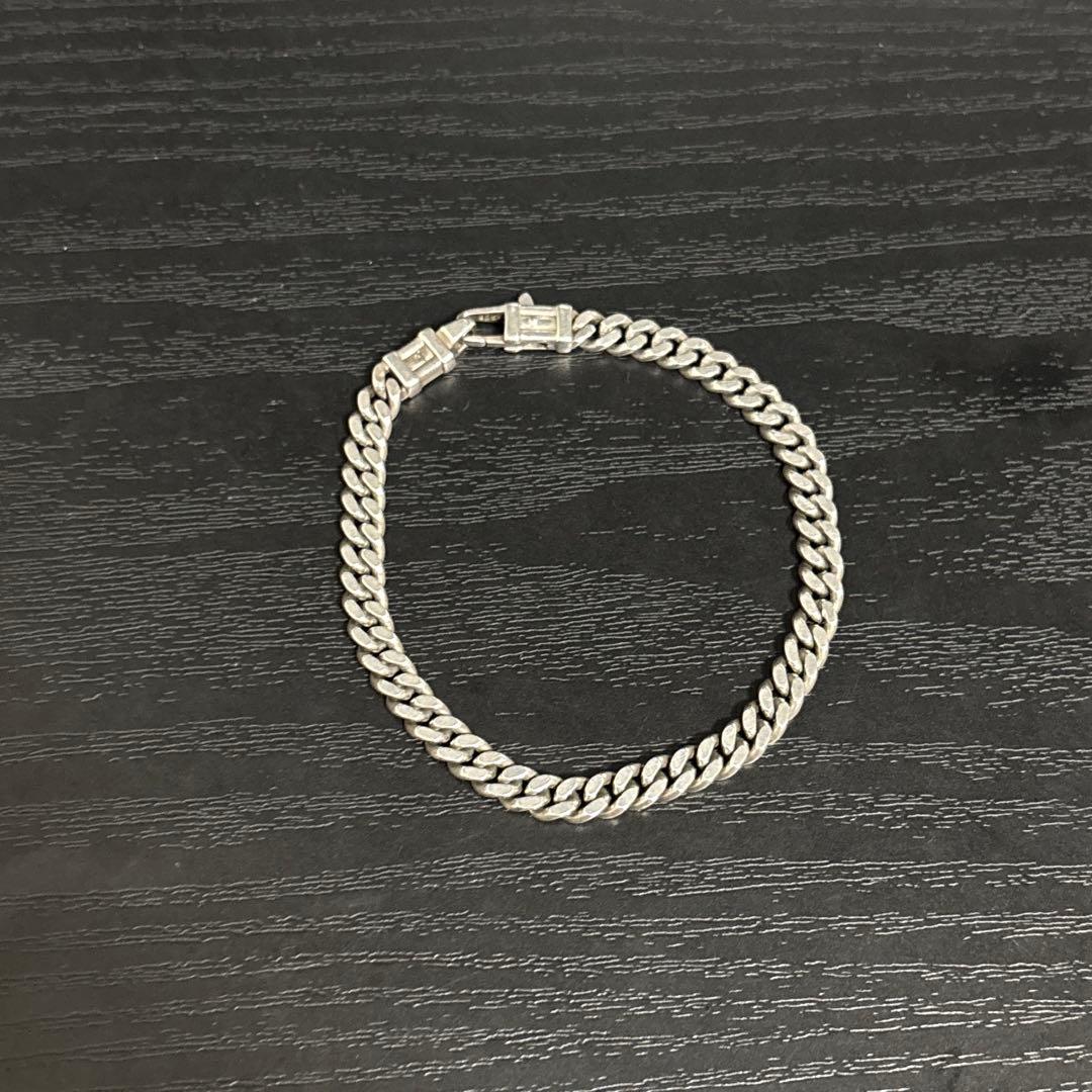 Curb Bracelet L トムウッド ブレスレット 7.0inch