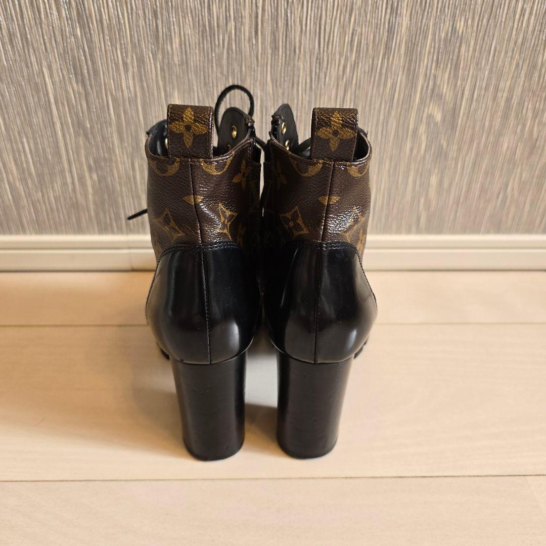 【鑑定済・正規品】ルイヴィトン モノグラム ブーツ 36.5（約23.5cm）
