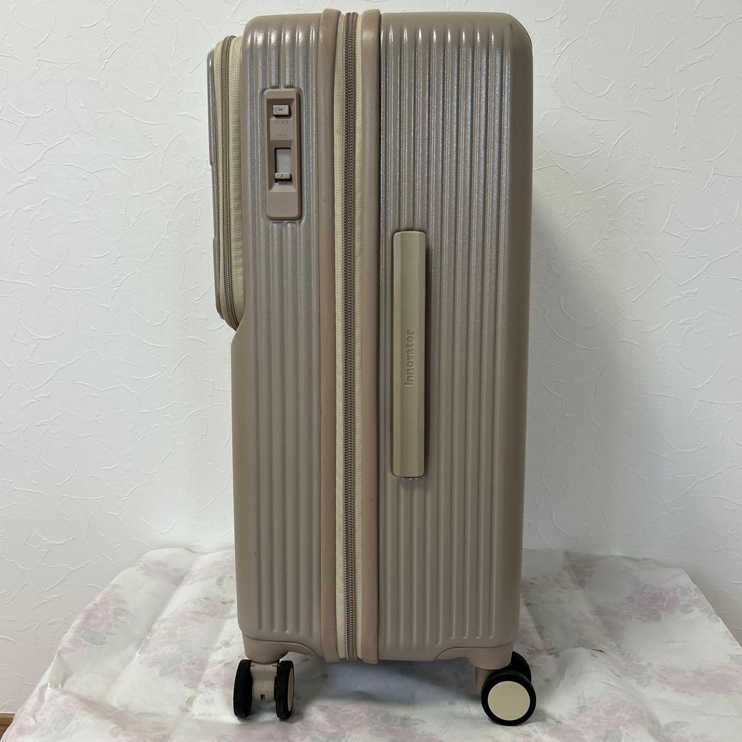 イノベーター　スーツケース　62Ｌ　カフェラテ　美品