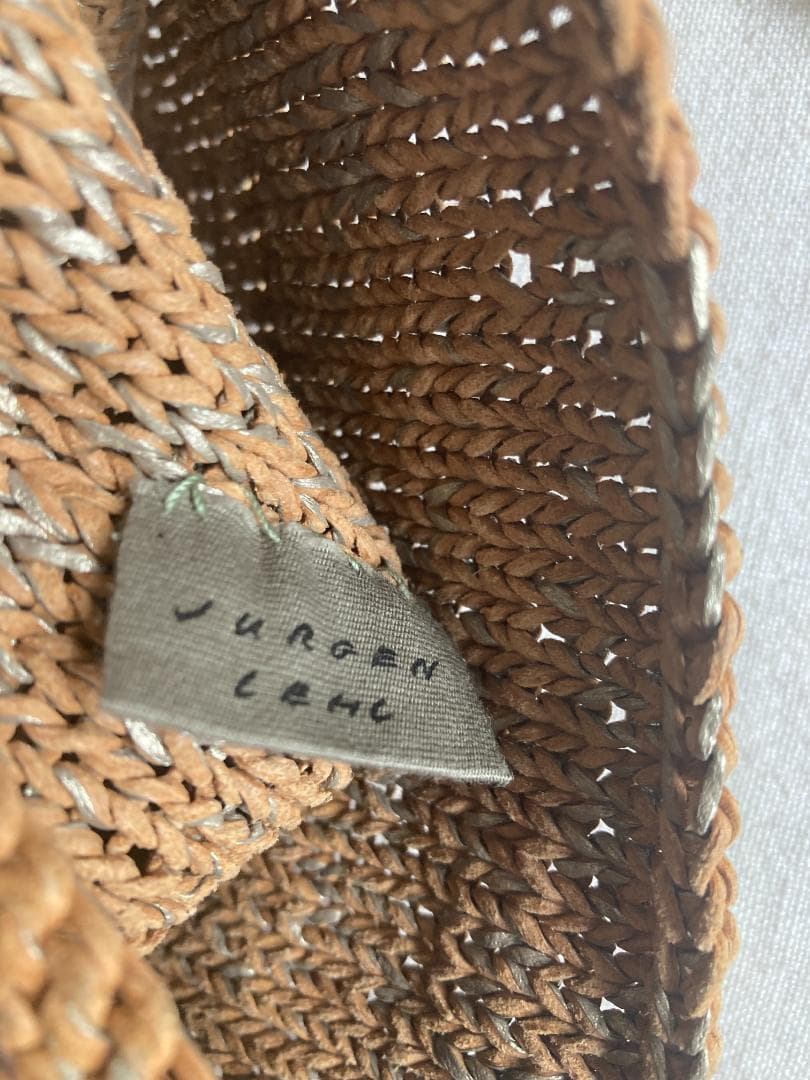 ヨーガンレール✩ゴートメッシュの裏編み☆ポシェットバッグ✩ババグーリ