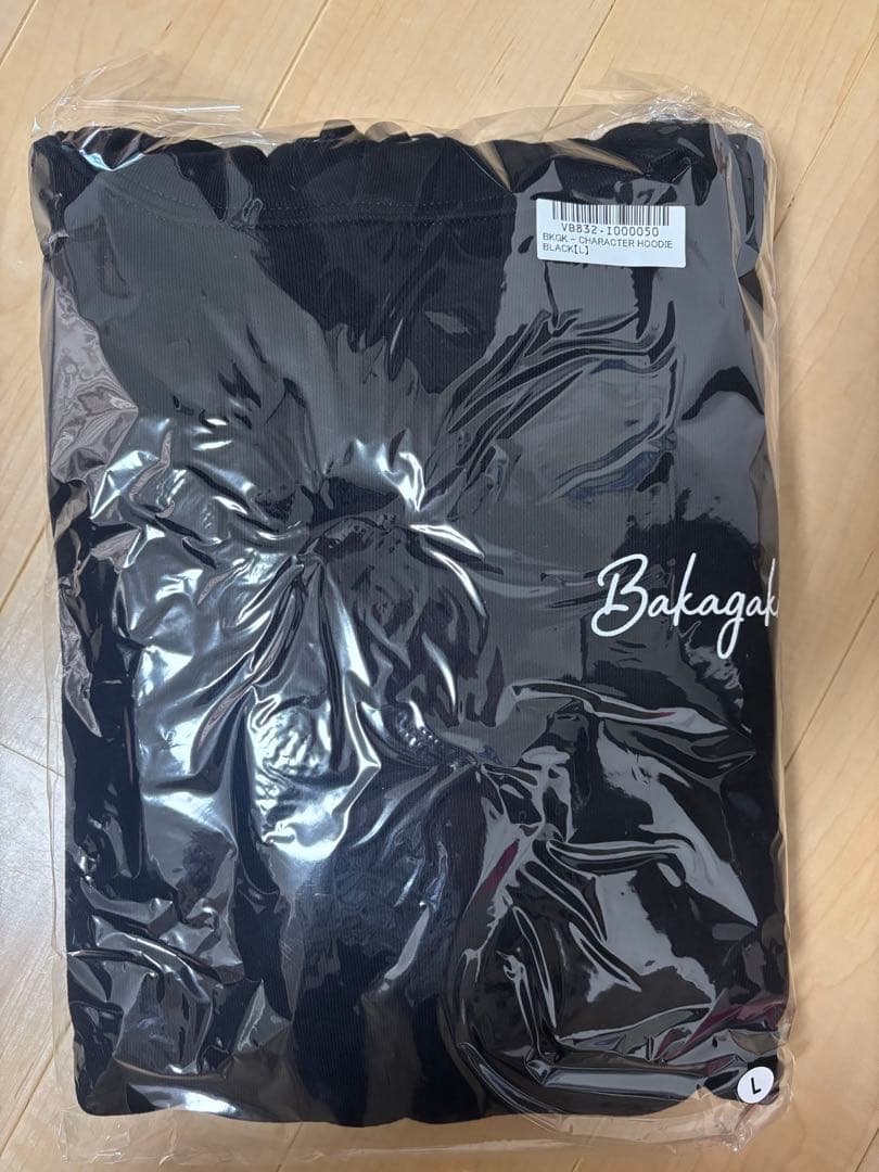 BKGK フーディー　L ブラック