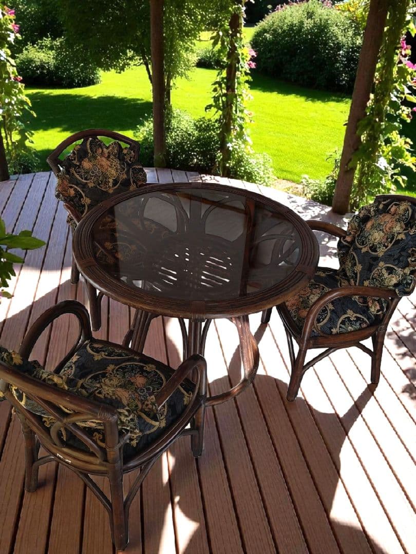 マルニ　maruni ラタン椅子 アンティーク家具 チェア