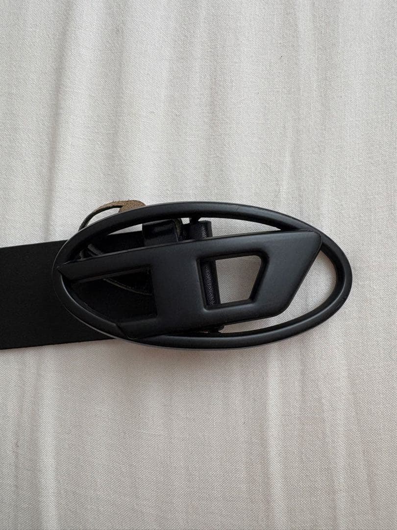 DIESEL ブラック　本革ベルト 80/32