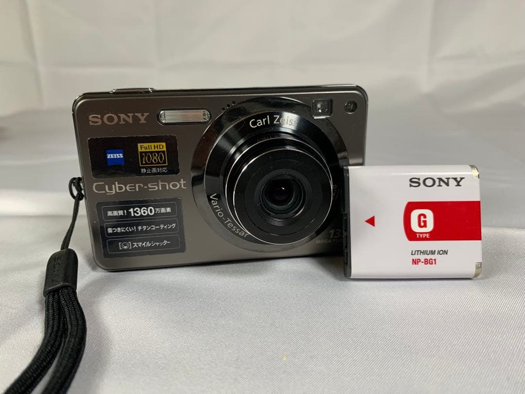 SONY DSC-W300 美品⭕️安心の実働品　1360万画素　バッテリー✖️2