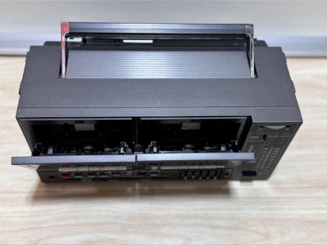 SHARP ダブルカセットデッキ QT88 ジャンク