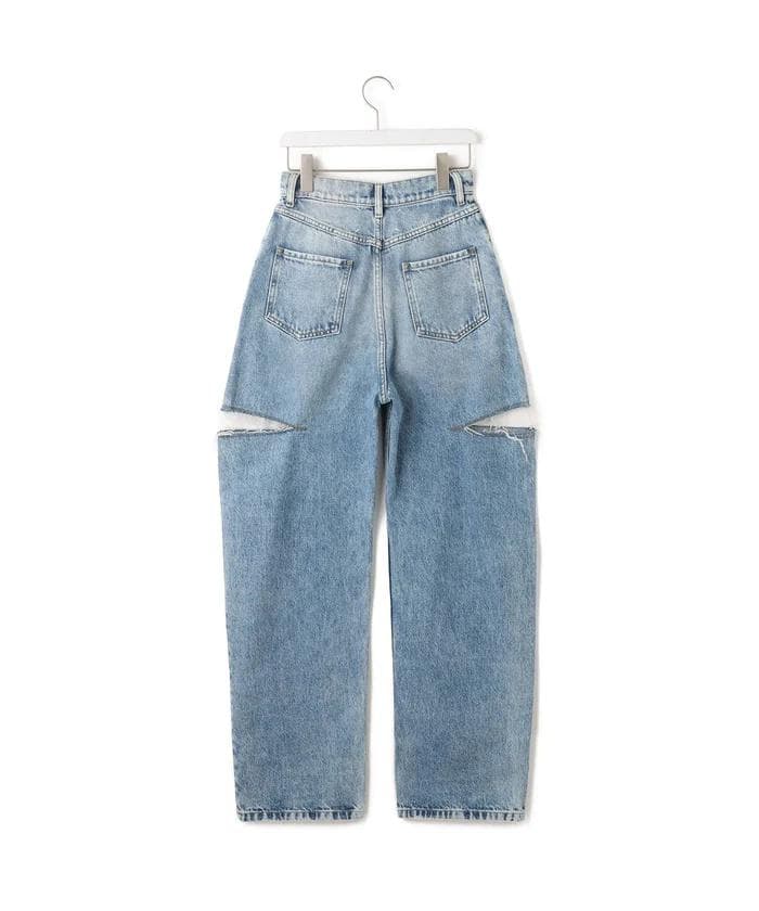 メゾン マルジェラ Margiela デニムジーンズスラッシュディテール 38