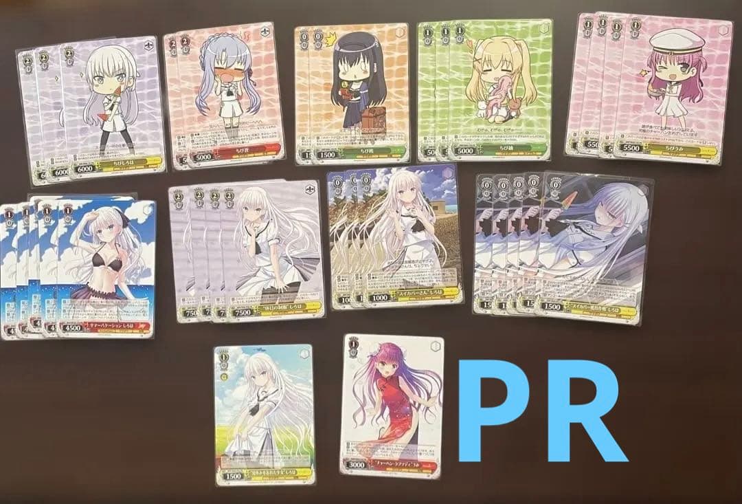 ヴァイスシュヴァルツ　多段　summer pockets 4コン　他　まとめ