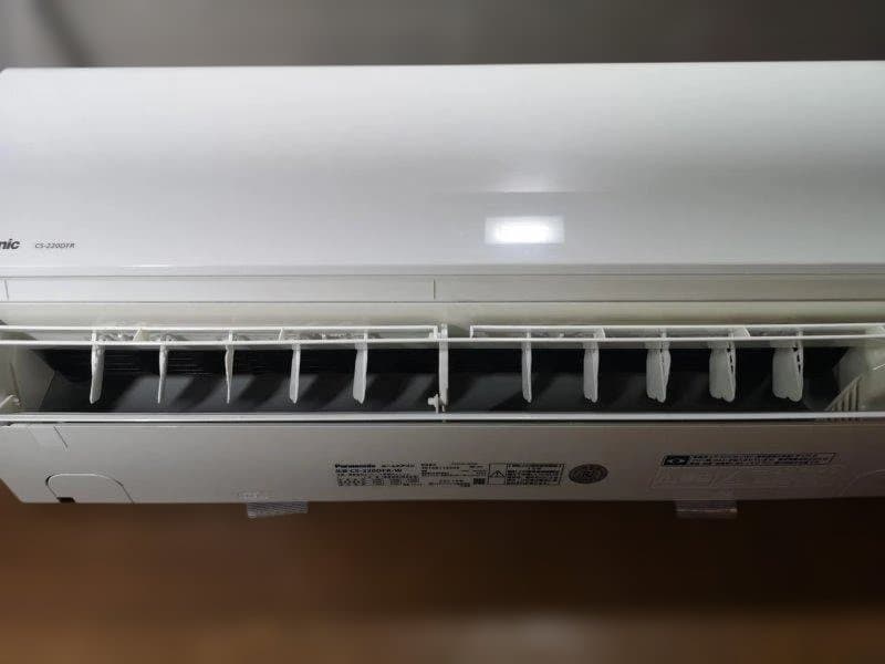 神奈川県内は無料工事、配送付き、室外機セット)パナソニック6畳 2021 保証あ