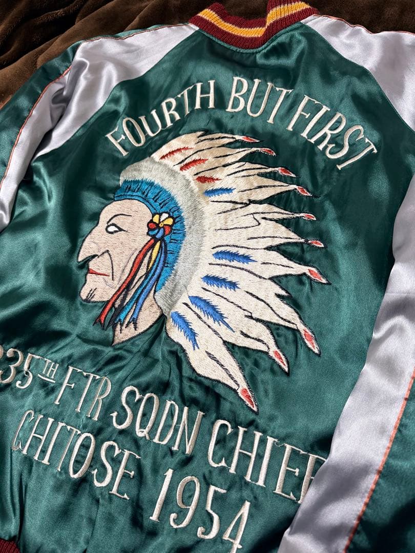 ２面用 テーラー東洋 USA Hawaii 日本限定スカジャン vintage