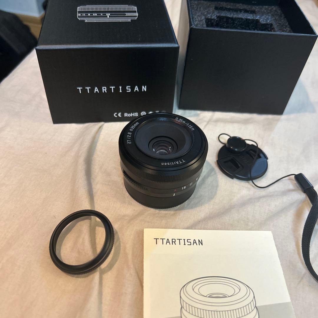 TTArtisan AF 27mm F2.8 Xマウント