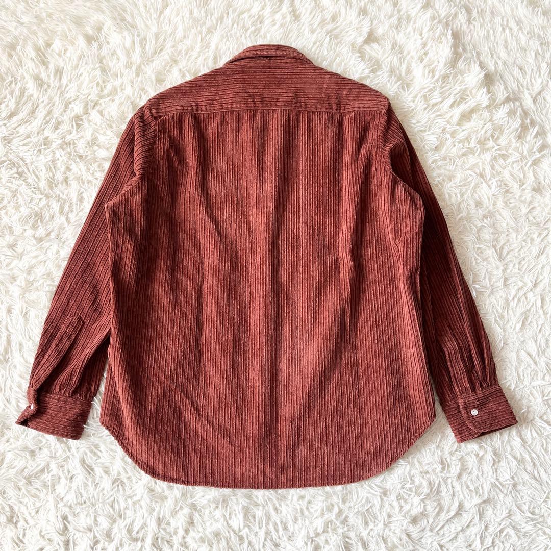 【希少✨】フランクアンドアイリーン　Eileen　コーデュロイシャツ　XL相当