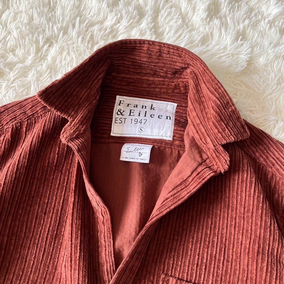 【希少✨】フランクアンドアイリーン　Eileen　コーデュロイシャツ　XL相当